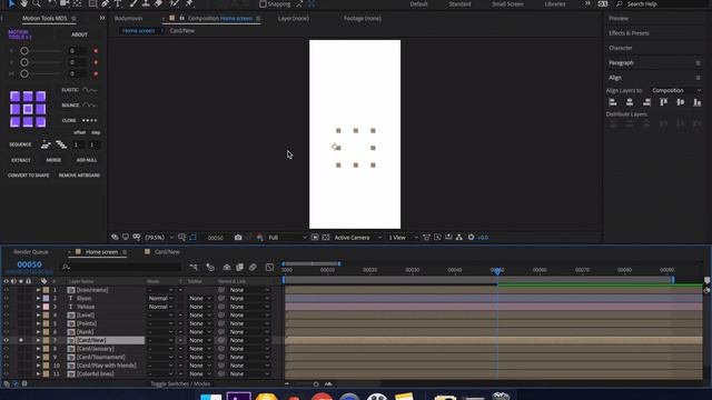 Beautiful UI Animation Aftereffects Tutorial 2020 || UI Design Course || Game UI 01/05 смотреть онлайн
