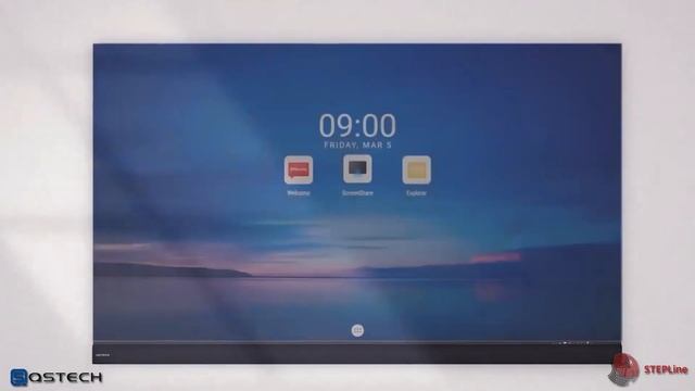 QSTECH XWAL - Ультра-тонкий дисплей в едином корпусе смотреть онлайн