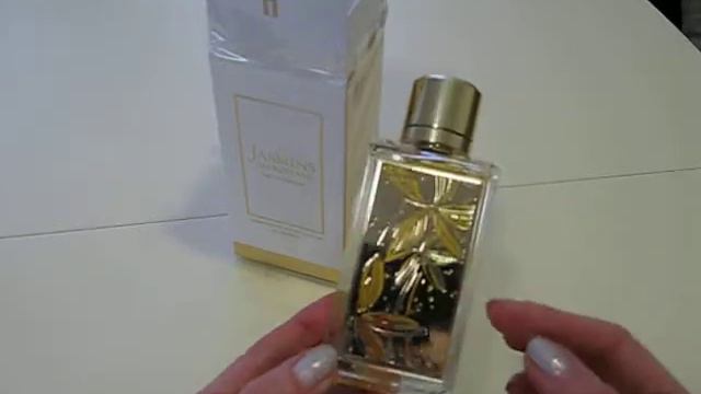 Lancome Les Parfums Grands Crus Jasmins Marzipane -  открываем оригинальный флакон