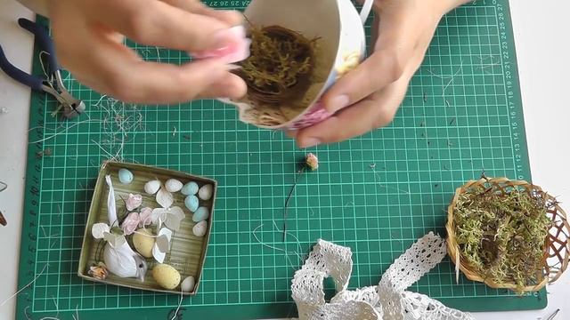 Пасхальная композиция в чайной чашке смотреть онлайн