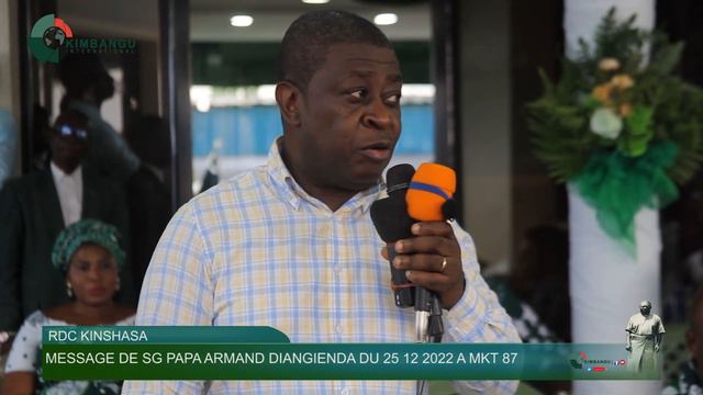 RTKI :: MESSAGE DE SG PAPA ARMAND DIANGIENDA DU 25 12 2022 A MKT 87 смотреть онлайн