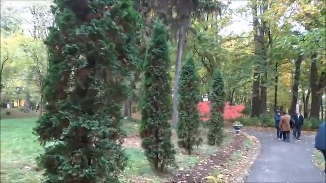 Достопримечательности Черновцов - дендропарк университета смотреть онлайн