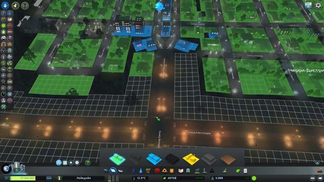 Cities: Skylines | Строим город на карте "зелёные равнины" #1 смотреть онлайн