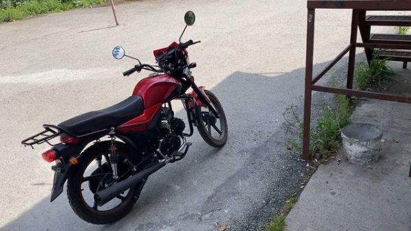 КУПИЛИ МОПЕД 125куб. / ALPHA LUX 125