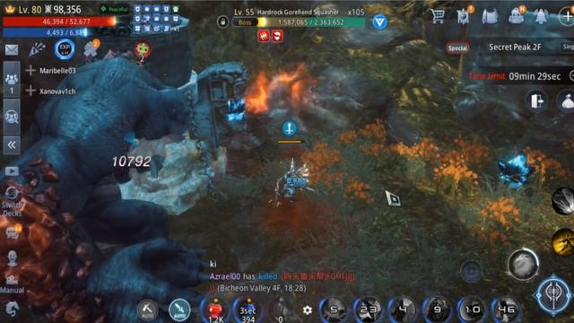 MIR4- X10 SUMMONING BIG BOSS SECRET PEAK 2F AND INFORMATION FARMING #8 смотреть онлайн