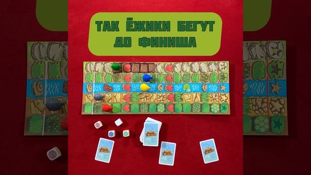 Гонки ёжиков - Обзор настольной игры для детей (от 6 лет) смотреть онлайн