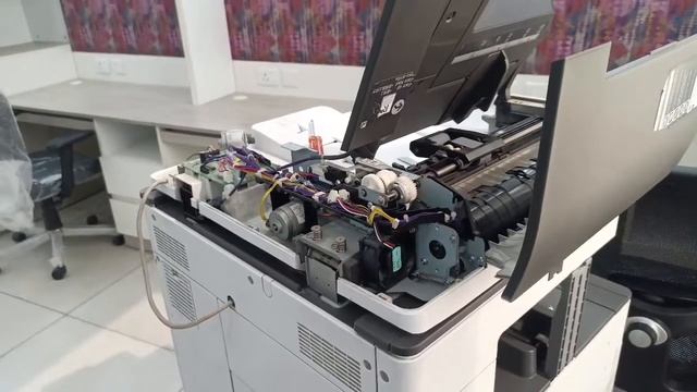 SC-701-08 Paper Jam in ADF Ricoh смотреть онлайн