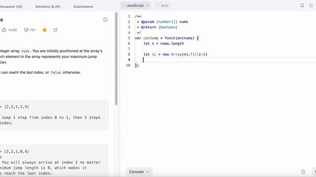 55. Jump Game | JavaScript | Recursion | Greedy Solution | O(n) | LeetCode Daily Challenge смотреть онлайн