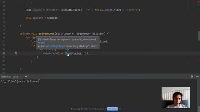 E07 Quadratic Sieve Running on Java - Sieve Of Eratosthenes смотреть онлайн