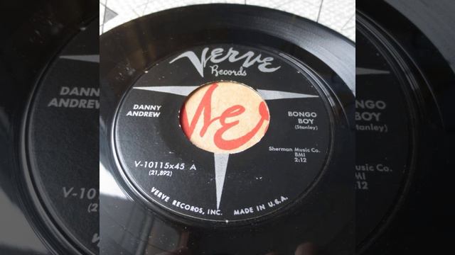 ''Bongo Boy'' (Danny Andrew Verve 10115) Eddie Cochran on guitar (1957) Rockabilly смотреть онлайн