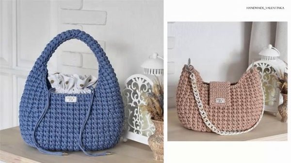 МАСТЕР-КЛАСС СУМКА МОЛИ / вязаная сумка крючком / Crochet bag / Fashionable bag