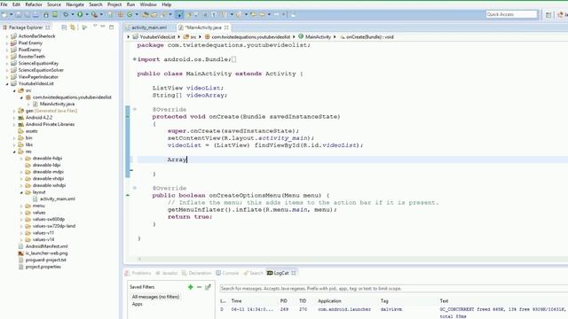 Android 4.0 Tutorials - 43. HTTPClient and JSON - Part 1 - Setup смотреть онлайн