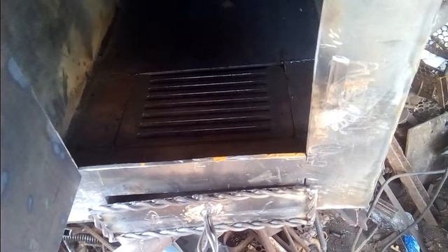 Печь в баню с элементами ковки смотреть онлайн