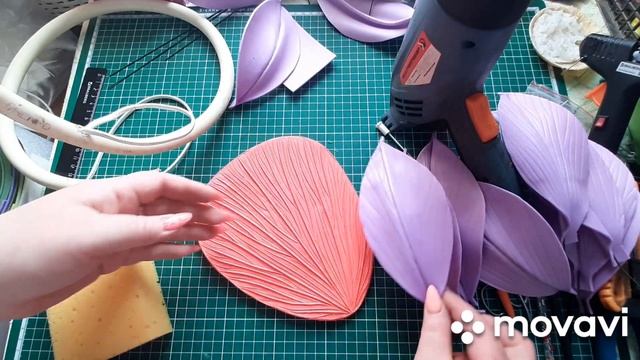 лилии светильник#изолон #декор #своимируками смотреть онлайн