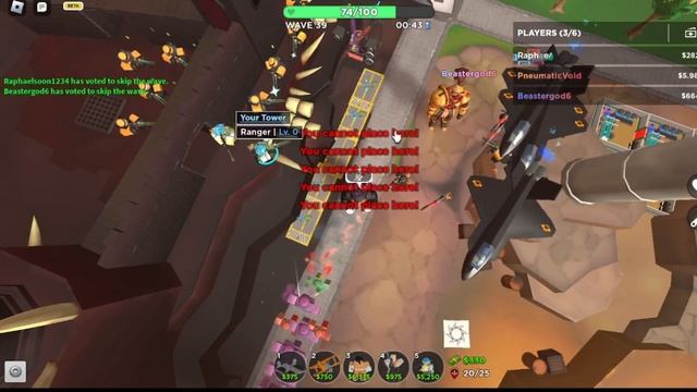 TDS Hardcore Lucille Strat (P2 POV) | Roblox Tower Defense Simulator смотреть онлайн