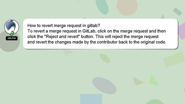 How to revert merge request in gitlab? смотреть онлайн