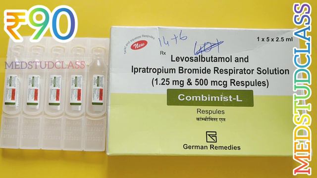 Combimist L respule levosalbutomol ipratropium bromide смотреть онлайн