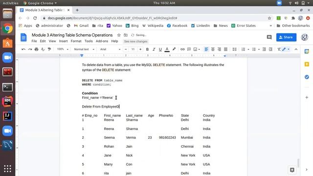 Section 12: MySQL Deleting Records From a Table смотреть онлайн