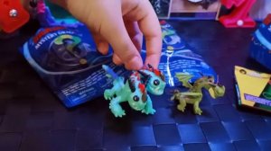 Распаковка/Обзор Mystery dragons legends evolved Мини-дракончики как приручить дракона 3
