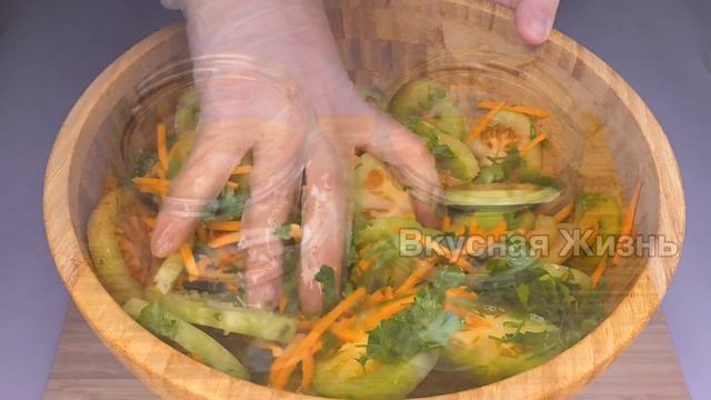 Каждый, кто знает этот вкус, делает этот рецепт КАЖДЫЙ ГОД  Заготовка из ЗЕЛЁНЫХ ПОМИДОРОВ!