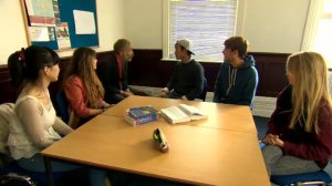 English File Beginner- 4th edition - Unit 2B Video Listening: "Meet the students"