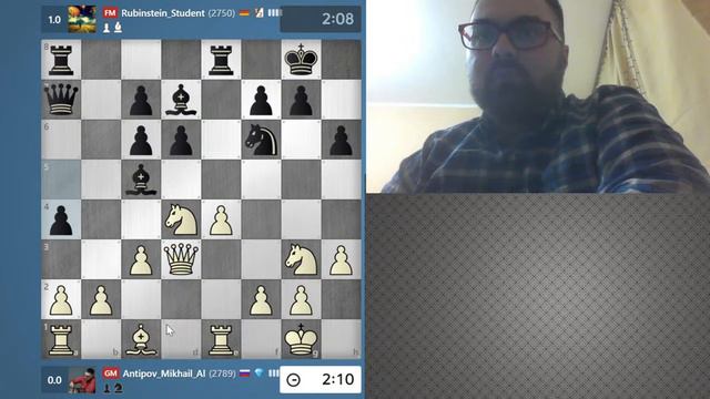 Grandmaster Antipov Mikhail. Game with chess masters and spectators 14.01.2022 смотреть онлайн