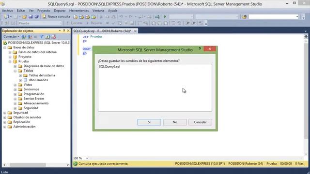 SQL Server 2012 Creando Proyectos - DROP смотреть онлайн