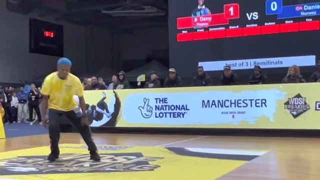 DANY VS DANIEL | SEMI FINAL BBOY | WDSF EUROPEAN BREAKING CHAMPIONSHIPS 2022 MANCHESTER смотреть онлайн