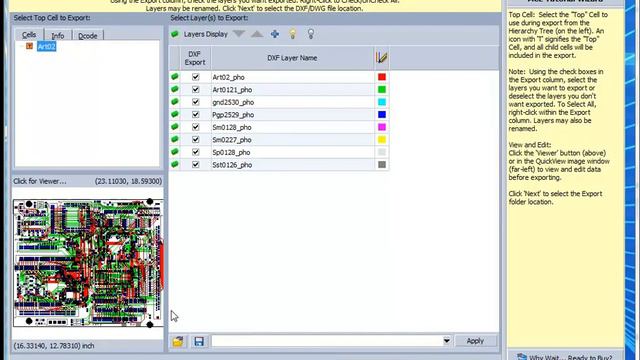 Batch process, Convert Multiple Gerber files to DXF смотреть онлайн