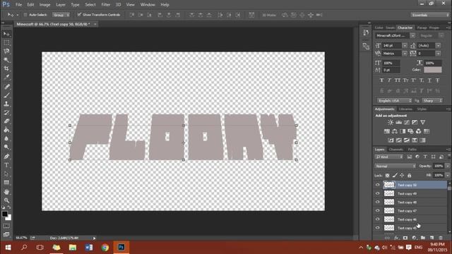 How to Create Custom Minecraft Logo Text смотреть онлайн