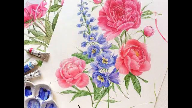 Акварели Натальи Тюлькиной смотреть онлайн