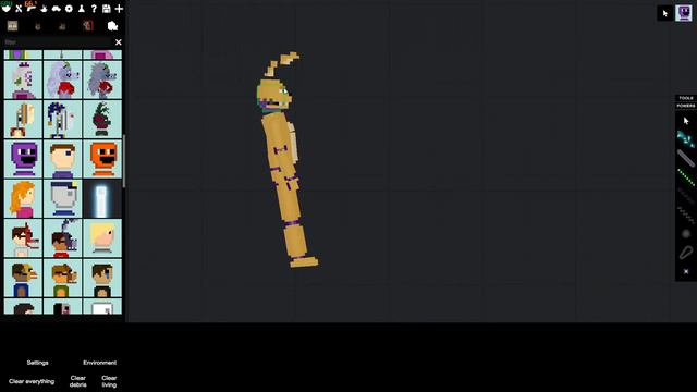 People Playground FNaF Mod Purple Guy Death