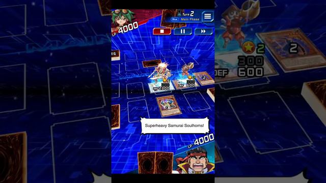 Yugioh Duel Links - Gong Synchro summon Level 12 Superheavy Samurai Steam Train King смотреть онлайн