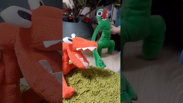 Семья Радужных Друзей (Синий, Оранжевый, Зелёный). Встречают Новый Год 2023 под ёлкой 🌲 смотреть онлайн