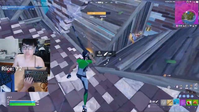 AsianJeff Shows his Maximum Editing Speed with Default Pickaxe смотреть онлайн