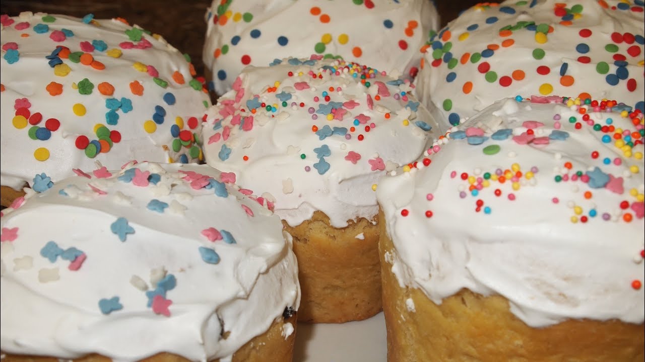 Рецепт - Готовим КУЛИЧИ из АЛЕКСАНДРИЙСКОГО ТЕСТА! смотреть онлайн