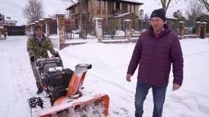 Отзыв о снегоуборщике DAST 17110