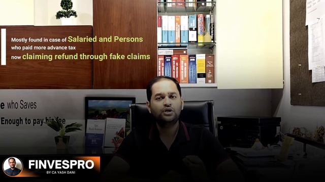 NOTICE FROM INCOME TAX DEPARTMENT FOR 2022-23 FINVESPRO CA YASH DANI смотреть онлайн