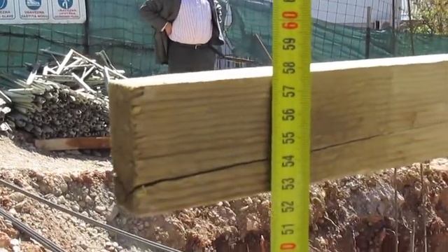 вилла Ирина, анализ уровней гаража, дороги и входа в дом 15.04.2013