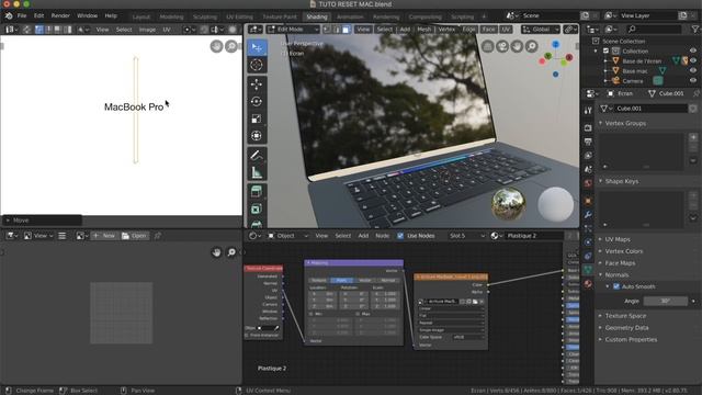 Partie 5 : Le UV mapping - Tuto Blender débutant смотреть онлайн