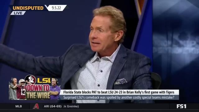 UNDISPUTED: Skip and Shannon react to Blocked PAT Gives Florida State 24-23 Victory vs. LSU смотреть онлайн