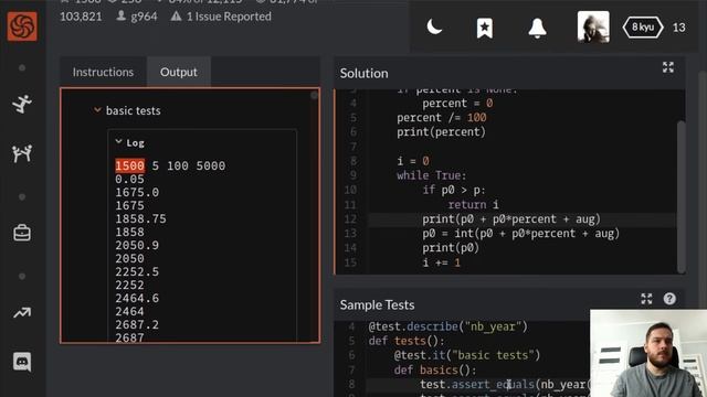 CODEWARS #1 - Python. Rozwiązywanie zadań dla początkujących смотреть онлайн
