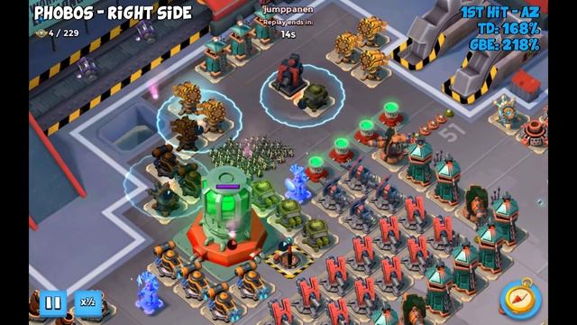 Phobos Special! ✦ Massive Attack Solo - 3x Layouts! ✦ Boom Beach смотреть онлайн