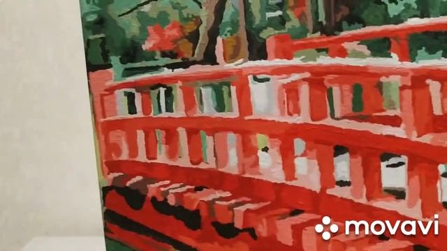 Картина Японский сад. смотреть онлайн