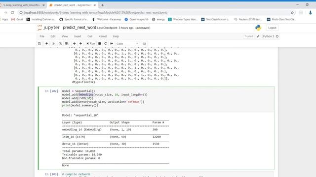 L 8 Next Word Prediction using RNN смотреть онлайн