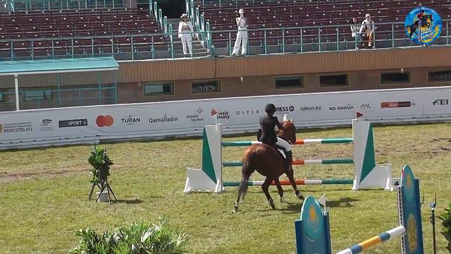 Соловых Анастасия и Abrek, 2 фазы, 120см. FEI CSI 1* WORLD CUP EURASIAN LEAGUE 2022 ALMATY, KZ. смотреть онлайн