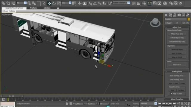 Trancity. Урок 3. Объект из ПС или декорационный троллейбус