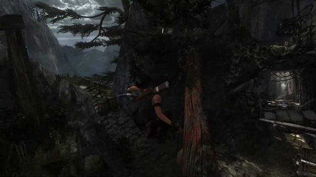 Tomb Raider - Lara Parachutes (PS4 Definitive Edition) смотреть онлайн