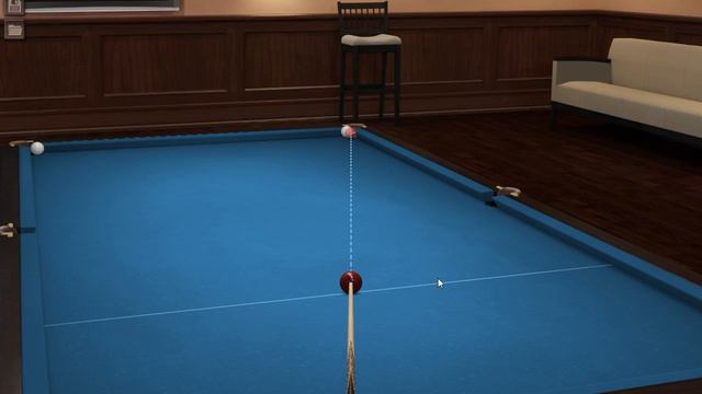 Два шара одним ударом в бильярде