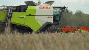 CLAAS пополнил семейство зерноуборочных комбайнов новой модельной серией EVION.